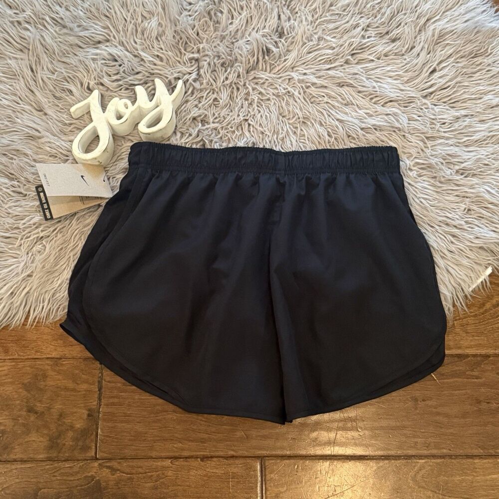 Nike Womens Shorts Tempo Black 3" Running Shorts (831558-014) Size Large New - Picture 3 of 5